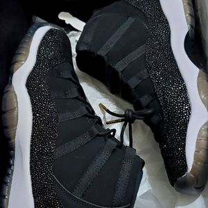 New Air Jordan 11 Retro Heiress-Black